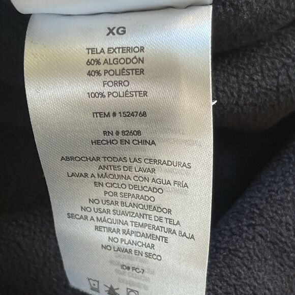 Rugged Elements Flannel Shirt Mens Extra Large XL Brown Plaid Lined Button Up - Picture 8 of 13